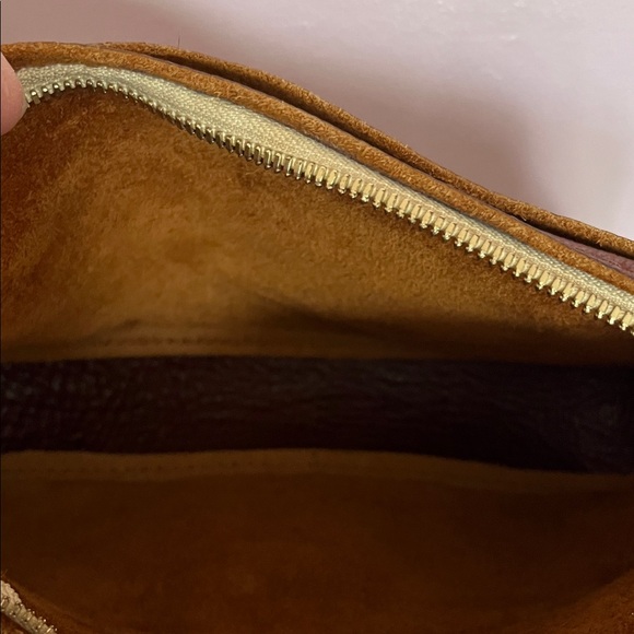 Portland Leather Lucy Shoulder Bag in Nutmeg - Picture 7 of 7